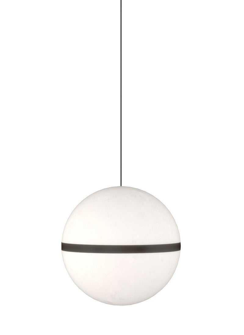 Mini Hanea Pendant in Nightshade Black