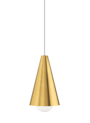 Joni Mini Pendant in Natural Brass