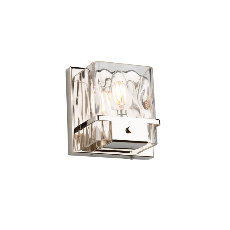 Wiltshire Bath Sconce in Polished Nickel