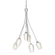 Flora 6-Light 23" Chandelier in Vintage Platinum