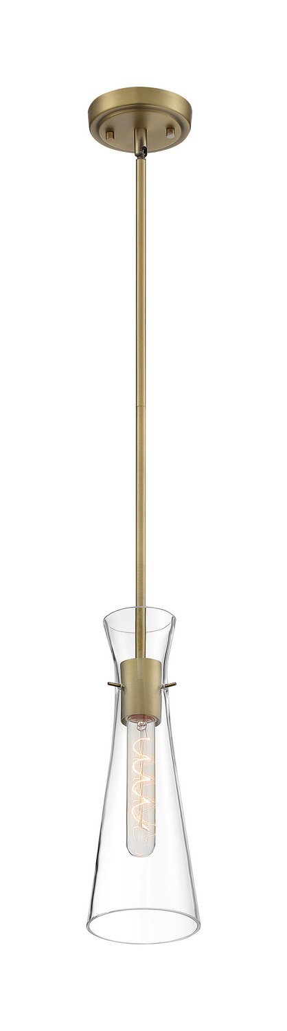 Bahari Mini Pendant in Vintage Brass
