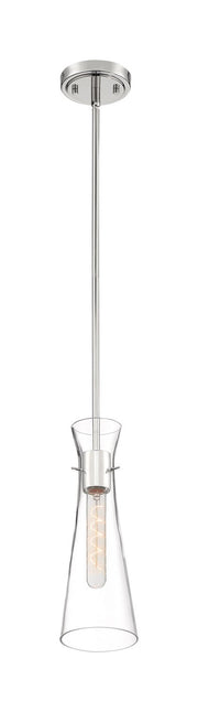 Bahari Mini Pendant in Polished Nickel