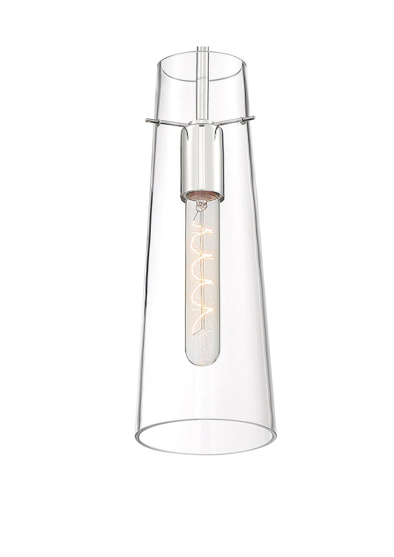 Alondra Mini Pendant in Polished Nickel