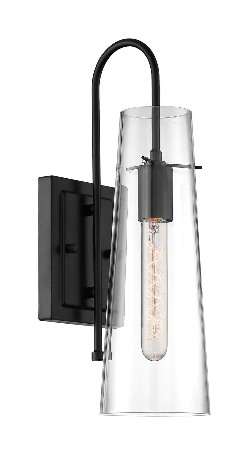 Alondra Wall Sconce in Black