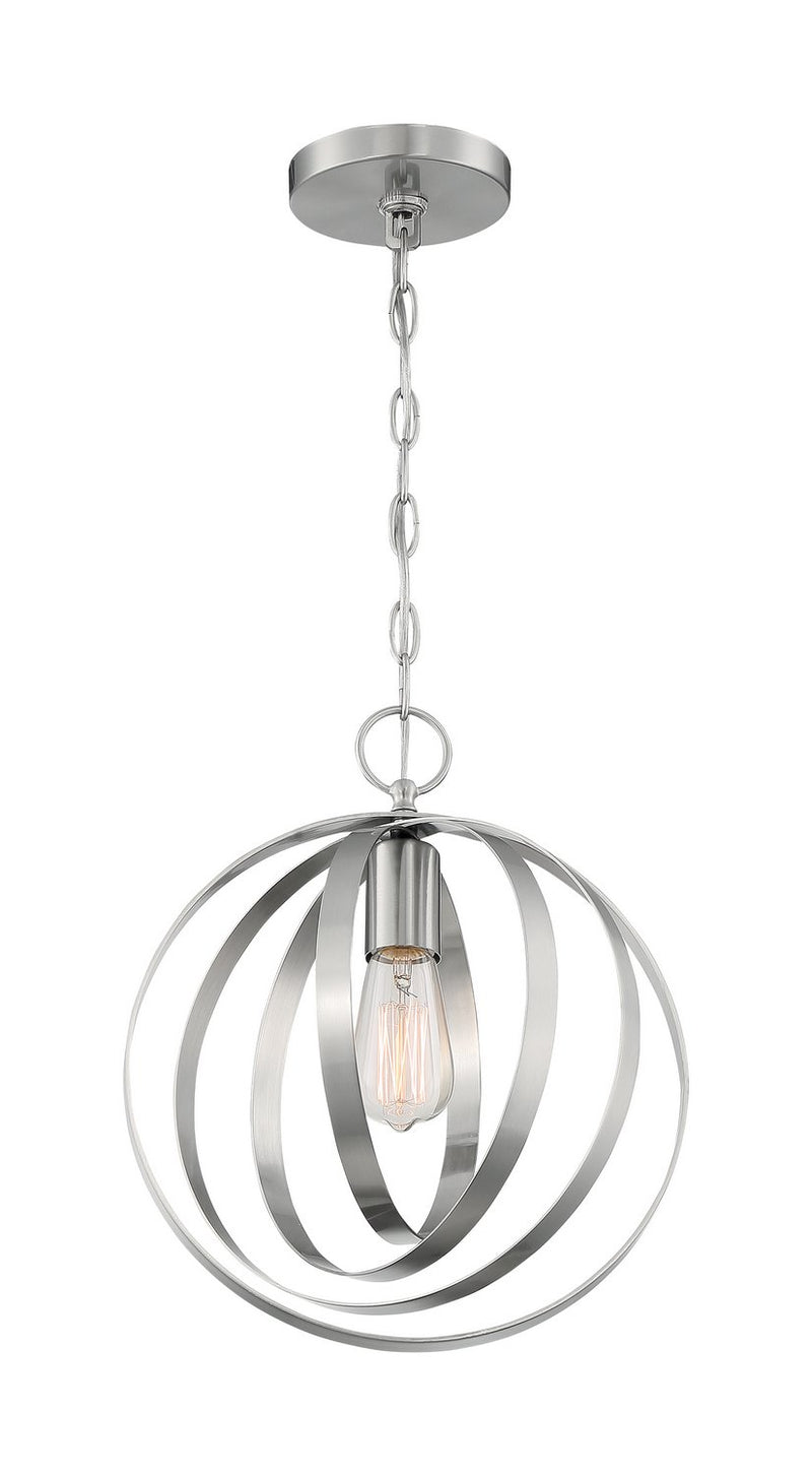 Pendleton Pendant in Brushed Nickel