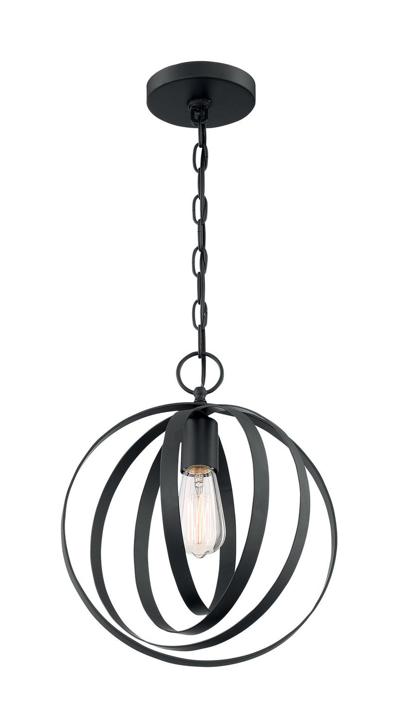 Pendleton Pendant in Matte Black