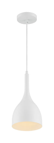Bellcap Mini Pendant in Matte White