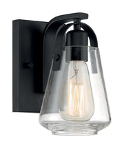 Skybridge Bath Sconce in Matte Black