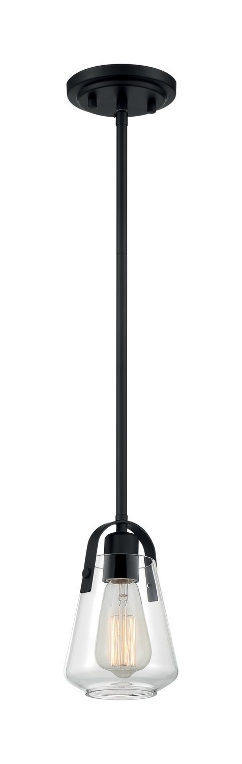 Skybridge Mini Pendant in Matte Black