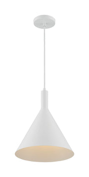 Lightcap 12" Pendant in Matte White