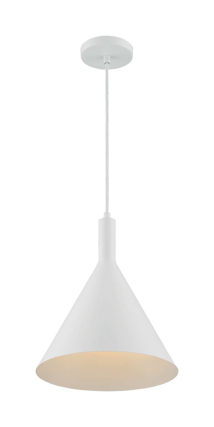 Lightcap 12" Pendant in Matte White