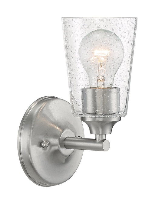 Bransel Bath Sconce in Brushed Nickel