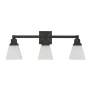Mission 3-Light Bath Vanity Light in Bronze