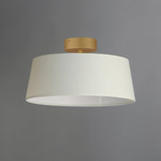 Paramount 16" LED Flush Mount in Natural Aged Brass