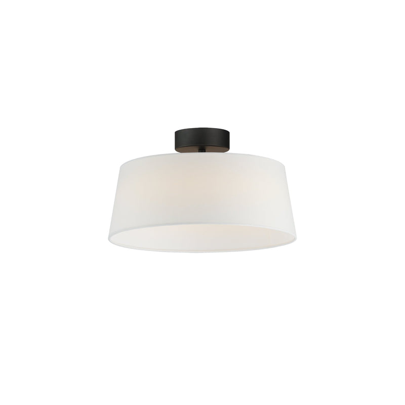 Paramount 16" LED Flush Mount in Black