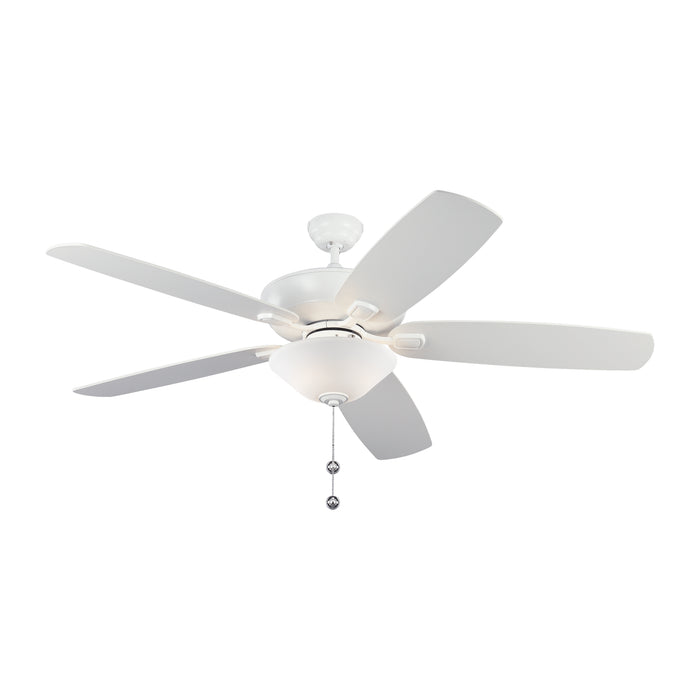 Colony Super Max Plus 60" Ceiling Fan in Matte White