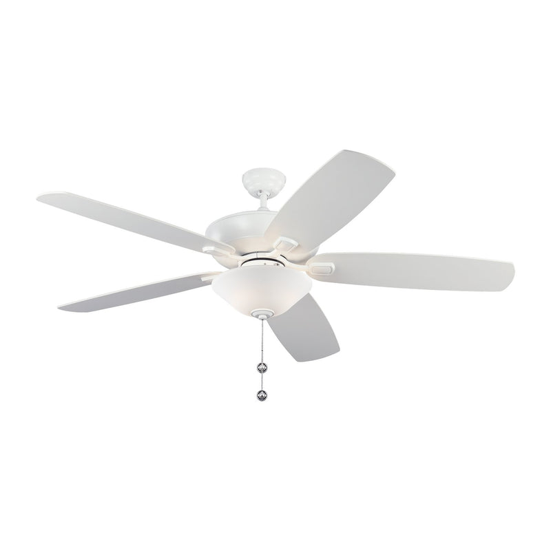 Colony 60" LED Ceiling Fan in Matte White