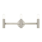 Copenhagen 3-Light ADA Bath Vanity Light in Brushed Nickel