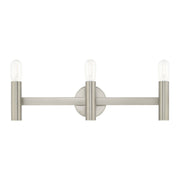 Copenhagen 3-Light ADA Bath Vanity Light in Brushed Nickel