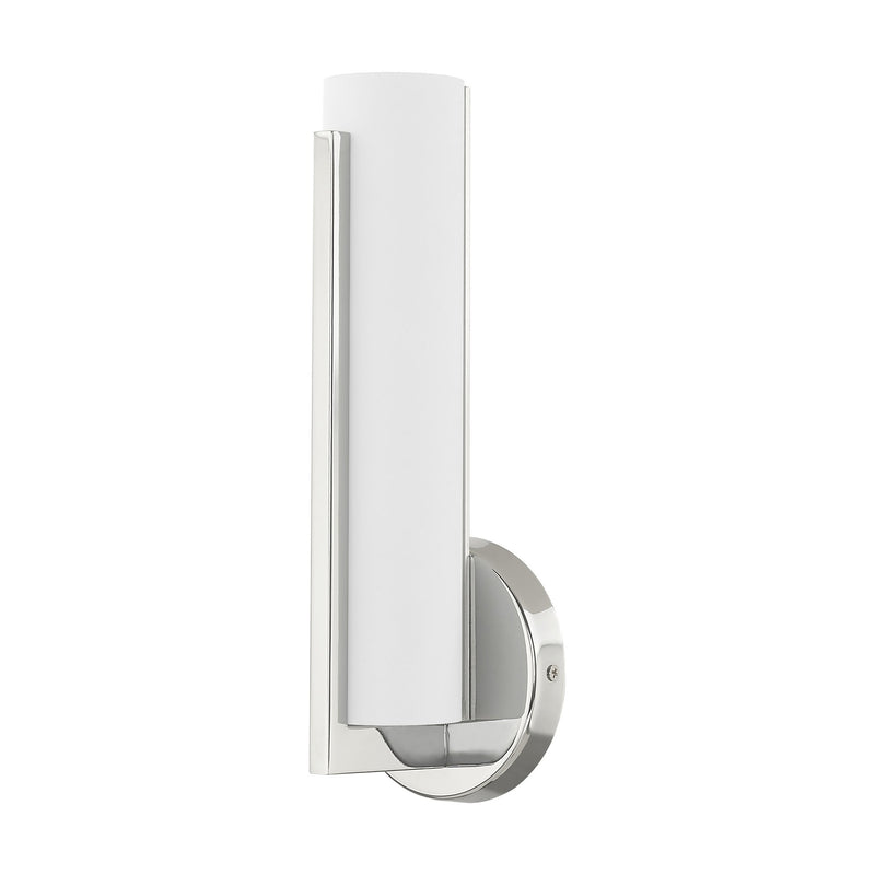 Visby LED ADA Bath Sconce in Polished Chrome