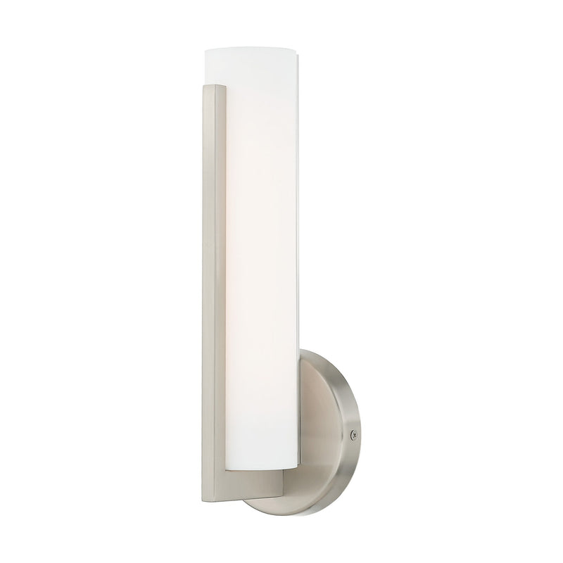 Visby LED ADA Bath Sconce in Brushed Nickel