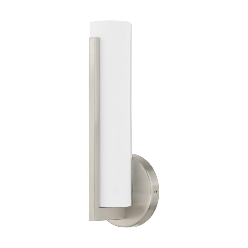 Visby LED ADA Bath Sconce in Brushed Nickel