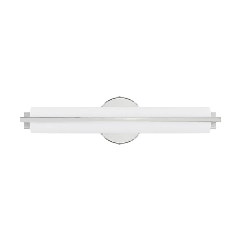 Visby 17.5" LED ADA Bath Vanity Light in Polished Chrome