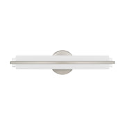 Visby 17.5" LED ADA Bath Vanity Light in Brushed Nickel