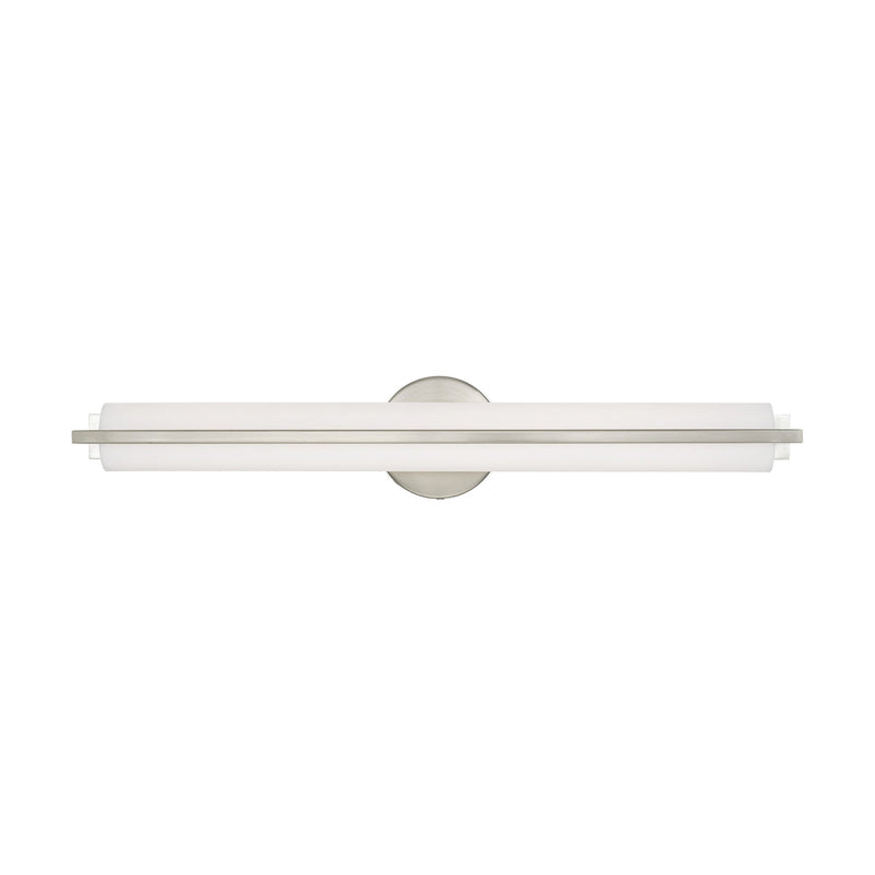 Visby 24.375" LED ADA Bath Vanity Light in Brushed Nickel