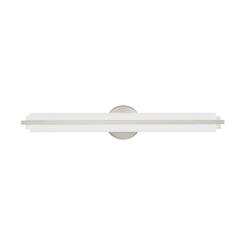 Visby 24.375" LED ADA Bath Vanity Light in Brushed Nickel