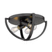 3167-FM15 BLK - Colson 15" Flush Mount in Matte Black with No Shade by Golden Lighting