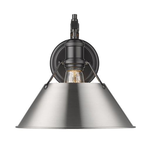 Orwell 1-Light Wall Sconce in Matte Black