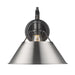 Orwell 1-Light Wall Sconce in Matte Black