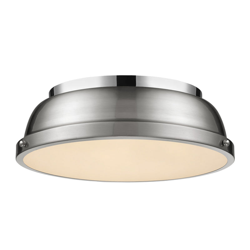 Duncan 14" Flush Mount in Chrome