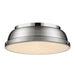 Duncan 14" Flush Mount in Chrome