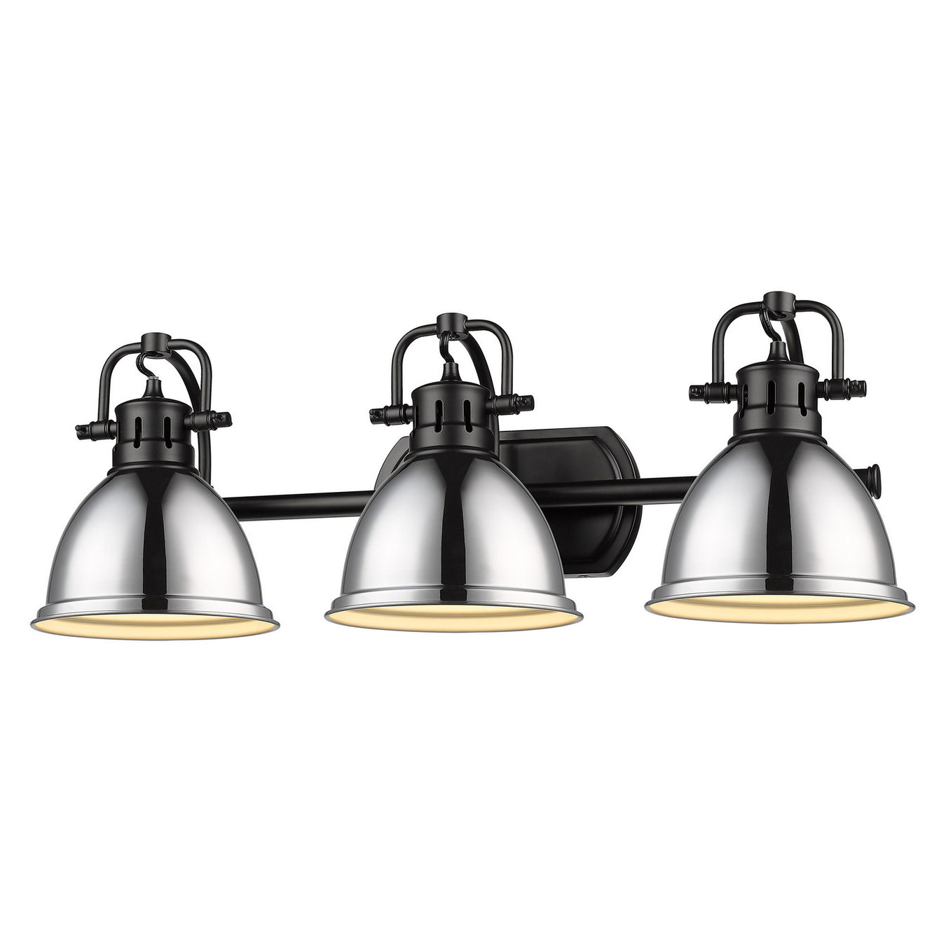 Duncan 3-Light Bath Vanity in Matte Black
