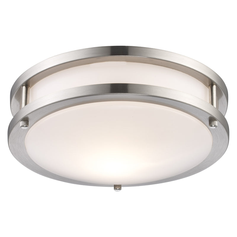 Dash 9.5" Flush Mount in Brushed Nickel