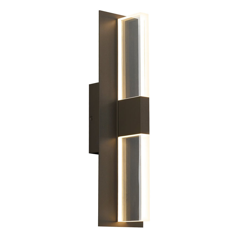 Lyft 18 Outdoor Wall Sconce in Bronze