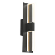 Lyft 18 Outdoor Wall Sconce 700OWLYT82718DBUNVS in Black