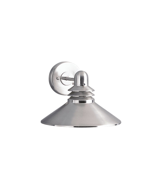Grenoble Indoor/Outdoor Wall 1-Light in Brushed Nickel