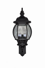 Crown Hill 4 Light Outdoor Wall Lantern in Black