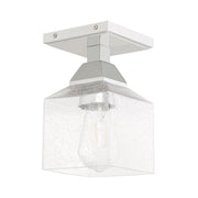 Aragon Petite Semi-Flush Mount in Polished Chrome