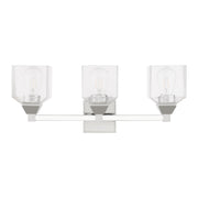 Aragon 3-Light Bath Vanity Light in Polished Chrome