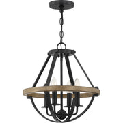 Bartlett 4-Light Pendant in Earth Black - Lamps Expo