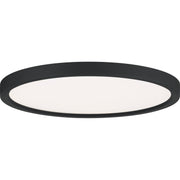 Outskirts 15" LED Flush Mount in Earth Black
