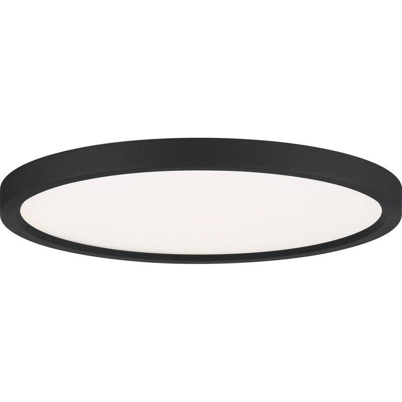 Outskirts 15" LED Flush Mount in Earth Black