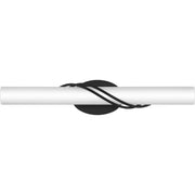 Serenade 25" LED Bath Vanity Light in Matte Black