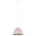 Coretto-P One Light Pendant in Apricot, Copper