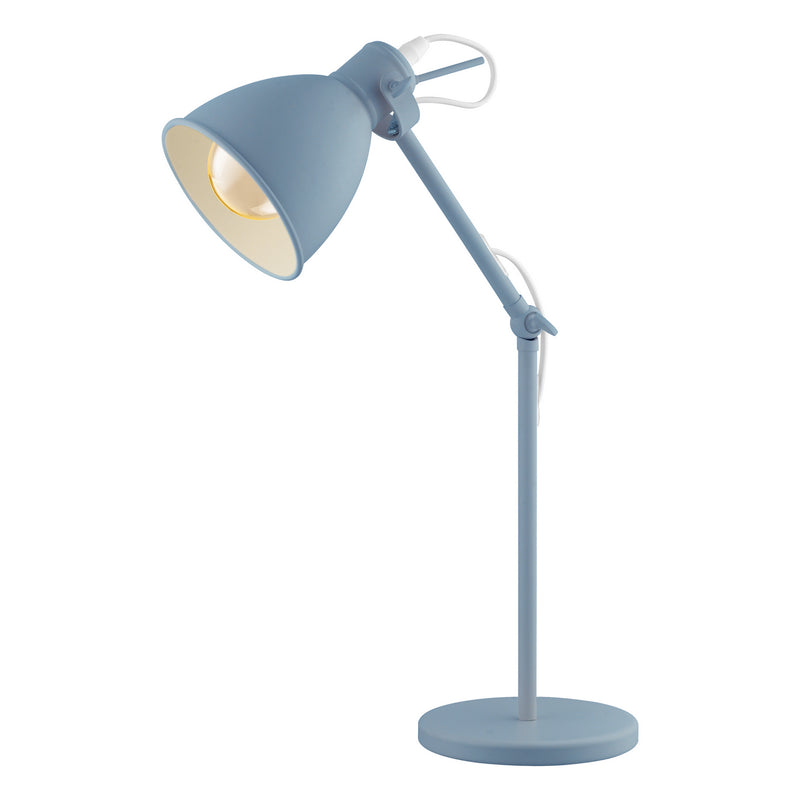 Priddy-P One Light Table Lamp in Pastel Light Blue