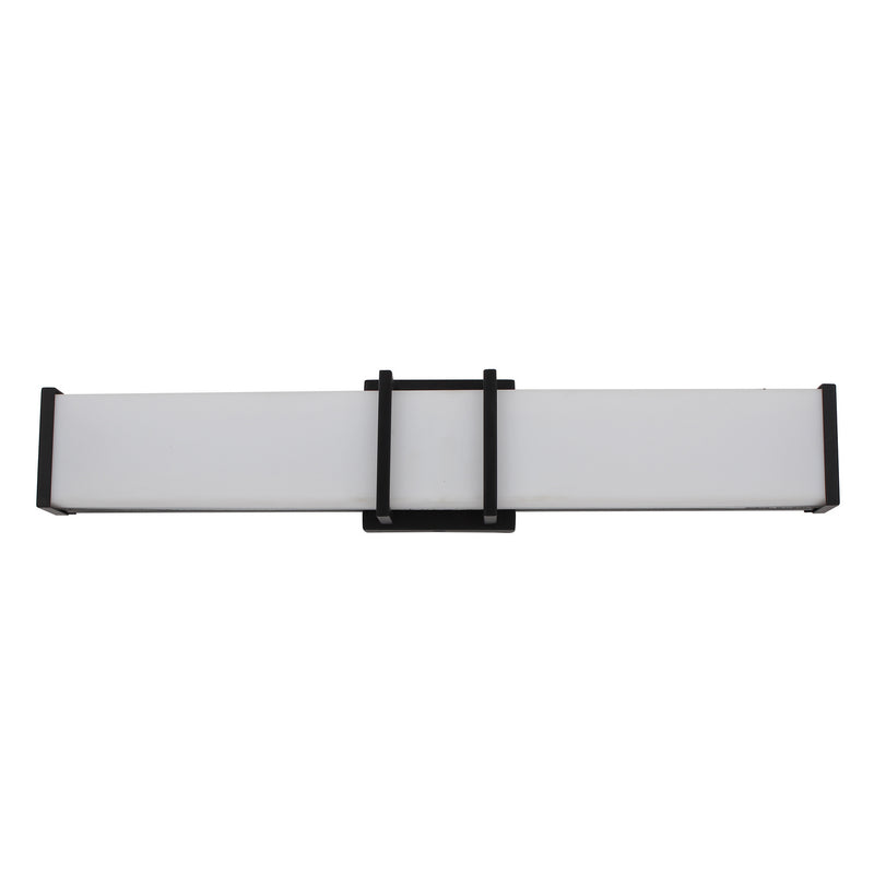 Tomero LED Vanity Light in Matte Black